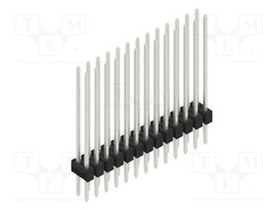 Connector: pin strips; pin header; male; PIN: 26; 2.54mm; THT; 2x13