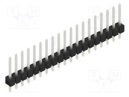 Connector: pin strips; pin header; male; PIN: 19; 2.54mm; THT; 1x19