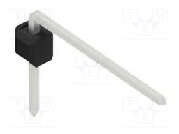 Connector: pin strips; pin header; male; PIN: 1; 2.54mm; THT; 1x1