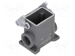Enclosure: for HDC connectors; HYGENIC T-Type/W; size 44.27