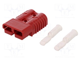 Plug; wire-wire; SB175; hermaphrodite; PIN: 2; for cable; crimped