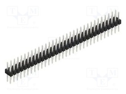 Connector: pin strips; pin header; male; PIN: 64; 2.54mm; THT; 2x32