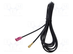 Cable; 3m; Fakra female,SMA male; Car brand: universal