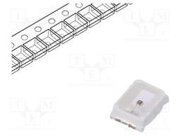 LED; SMD; PLCC2,2216; yellow; 140÷330mcd; 2.2x1.6x0.55mm; 120°