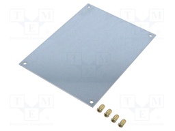 Mounting plate; steel sheet; Series: ALUBOX