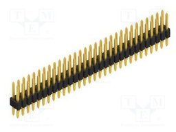 Connector: pin strips; pin header; male; PIN: 60; 1.27mm; THT; 2x30