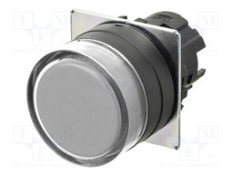 Switch: push-button; 22mm; Stabl.pos: 2; flat; Pos: 2