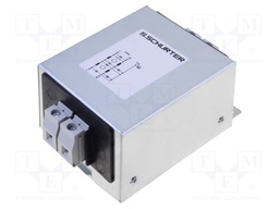 Filter: anti-interference; 250VAC; Cx: 100nF; Cy: 1.5nF; 10mH; 1MΩ