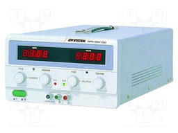Power supply: laboratory; single-channel,linear; 0÷75VDC; 0÷5A