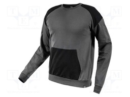 Sweatshirt; Size: XXL; grey-black; Comfort; 320g/m2