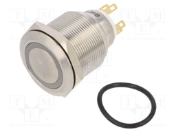 Switch: vandal resistant; Pos: 2; SPDT; 3A/220VAC; 5A/24VDC; IP65