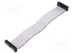 Ribbon cable with IDC connectors; Tape ph: 1.27mm; 0.2m