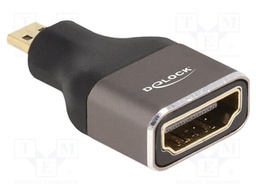 Adapter; HDMI socket,micro HDMI plug; High Speed + Ethernet