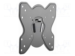 Holder; for wall mounting; 25kg; 23÷42"; black