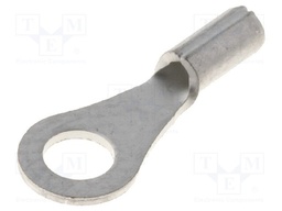 Ring terminal; M2,5; 0.1÷0.5mm2; crimped; for cable; tinned