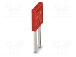 Bridge; PA; L: 30mm; ways: 2; W: 14.8mm; H: 30mm; Body: red