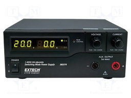 Laboratory power supply: standard; single-channel,linear; 1÷20A