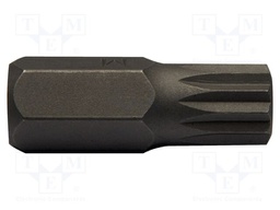 Screwdriver bit; spline (12-angles); XZN M8; Overall len: 30mm