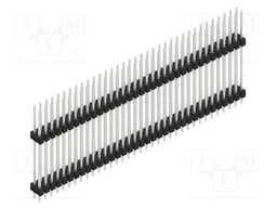 Connector: pin strips; pin header; male; PIN: 70; 2.54mm; THT; 2x35