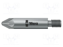 Screwdriver bit; Pozidriv®; PZ2; Overall len: 44.5mm; Mounting: M6