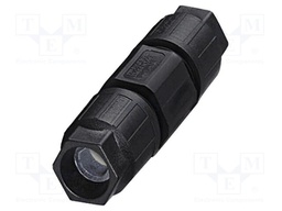 Connector: circular; PIN: 4; 9A; IP65,IP67; 250V; 0.34÷0.75mm2; IDC