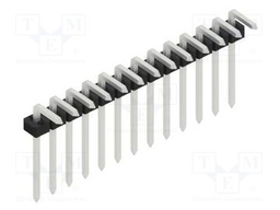 Connector: pin strips; pin header; male; PIN: 13; 2mm; THT; 1x13