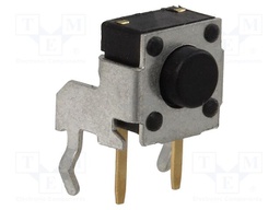 Microswitch TACT; SPST-NO; Pos: 2; 0.05A/50VDC; THT; 1.57N; 3.85mm