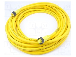 Cable: for sensors/automation; 7/8"-7/8"; 12m; male; female; PIN: 3