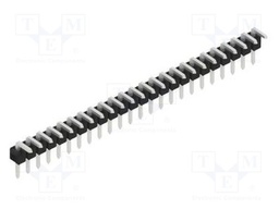Connector: pin strips; pin header; male; PIN: 24; 2.54mm; THT; 1x24