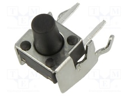 Microswitch TACT; SPST; Pos: 2; 0.1A/30VDC; THT; 2.55N; 7.35mm