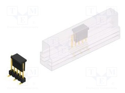 Connector: pin strips; pin header; male; PIN: 5; 2.54mm; SMT; 1x5