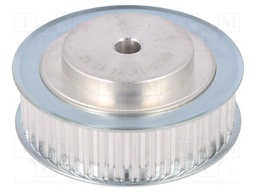 Belt pulley; T5; W: 16mm; whell width: 27mm; Ø: 66mm; aluminium; ZRS