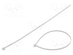 Cable tie; L: 600mm; W: 9mm; polyamide; 778N; natural; Ømax: 175mm