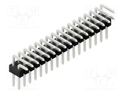 Connector: pin strips; pin header; male; PIN: 34; 2.54mm; THT; 2x17