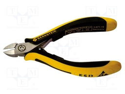 Pliers; side,cutting; ESD; ergonomic handle,return spring; 125mm