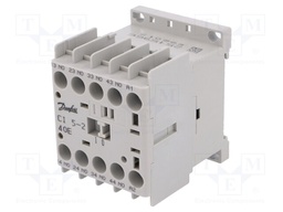 Contactor: 4-pole; Auxiliary contacts: NO x4; 24VDC; 10A; CI 5