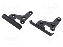 Radio mounting frame; Toyota; 2 DIN; black
