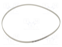 Timing belt; AT5; W: 8mm; H: 2.7mm; Lw: 780mm; Tooth height: 1.2mm