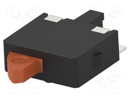 Microswitch TACT; SPST-NO; Pos: 2; 0.05A/20VDC; SMT; none; 0.5N
