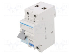 RCBO breaker; Poles: 1+N; DIN