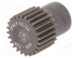Spur gear; whell width: 16mm; Ø: 13mm; Number of teeth: 24; ZCL
