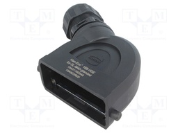 Enclosure: for rectangular connectors; Han Eco B; size 16B; M40