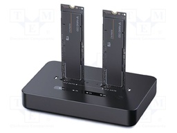 Docking station; USB 3.2 Gen 2x2; black