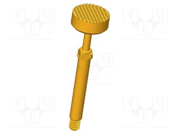 Needle-like test probe; Operational spring compression: 4.8mm