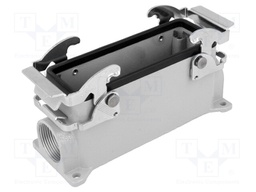 Enclosure: for HDC connectors; JEI; size 104.27; closed; IP65