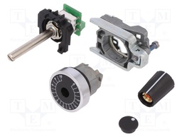 Potentiometer; 22mm; Harmony XB4; -40÷70°C; Illumin: none; Ø22mm