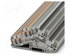 Splice terminal: rail; PTS; PA; L: 45.8mm; terminals: 6; W: 5.2mm