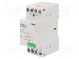 Contactor: 4-pole installation; NC x2 + NO x2; 230VAC; 220VDC