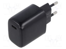 Power supply: switched-mode; plug; 5÷12VDC; 20W; Plug: EU; 85.6%