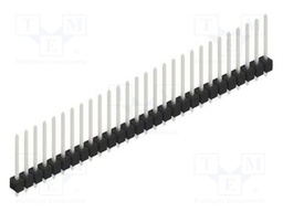 Connector: pin strips; pin header; male; PIN: 28; 2.54mm; THT; 1x28